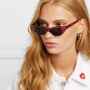 Adam Selman x Le Specs The Breaker Red Tiger